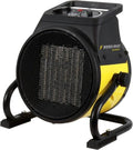 Dura Heat EUH1465 Electric Forced Air Heater with Pivoting Base 5,120 BTU, Yellow, 8.5" Height (Pack of 8) - size: 8.5" Height (Pack of 8)