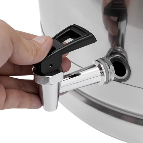 60L/15.85Gal Stainless Steel Milk Can 201 Stainless Steel Milk Jug Sealed Bucket Wine Pail Bucket Milk Can Liquid Storage Container w/Faucet & Sealed Lid for Milk Wine Water Liquid - size: 60L|w/Faucet|201
