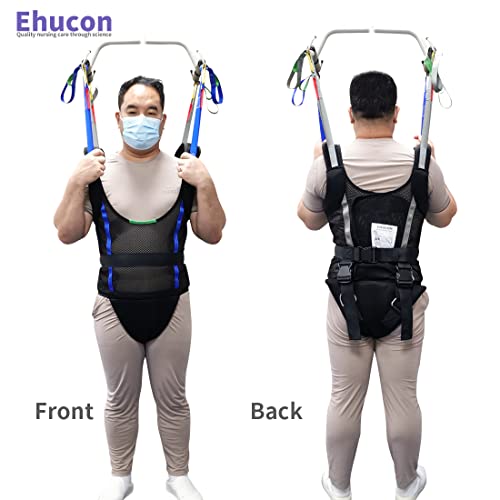 Patient Walking Sling for Standing Exercise,Lift Walking Sling Standing Aids for Patient Ambulation Training -Safety Loading Weight 550 Lbs (Medium (Pack of 1)) - size: (Medium (Pack of 1))