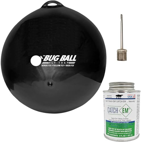 Bug Ball Starter Kit - Biting Fly and Insect Trap, Pack of 2