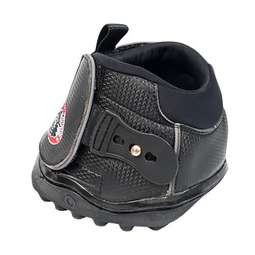 Equine Fusion Active Jogging Shoe Flexible Hoof Boots for Horses Front Feet | Soft Ride Horse Boots, Protection All Purpose Horse Boots for Trail and Sport Riding, Regular and Slim Sizes, Sold in Pairs - size: 13S