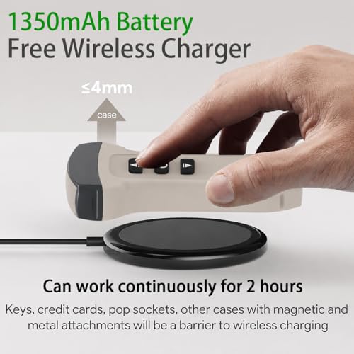 Dual Probe Wireless Color Doppler Ultrasound Machine 3.2MHZ and 7.5MHZ Probe, Wireless Ultrasound Machine for Android and iOS, Handheld Ultrasound Scanner for Dog, Cat, Horse, Pig, Sheep