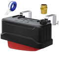 Automatic Livestock Water Trough Float Valve with Copper Connector & Ptfe Tape, Water Level Auto Control Stock Tank Float Valves for Cattle, Horse, Sheep Stock, Farm Animal, Pool, Pond (1 Pack)