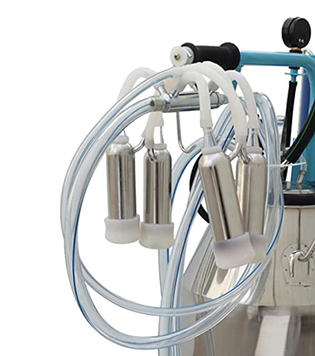 INTBUYING 304 Stainless Steel Milk Cup Kit for Electric Cows Milking Machine Accessory
