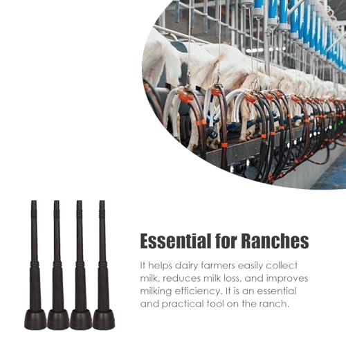 Milking Liner Rubber 4 Pcs, Rubber Inflation Liner for Cow (295) Milking Equipment for Cows - style: 295