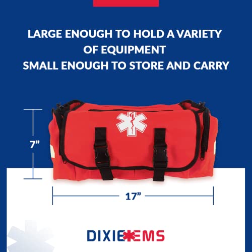 Dixigear First Responder On Call Trauma Bag W/Reflectors - Red - color: Red