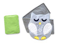 Baby Colic, Gas and Upset Stomach Relief, Baby Heated Tummy Wrap Newborns | Belly Hugger - Infant Swaddling Belly Belt, Heating Pad for Fussy Infants - color: Grey-white