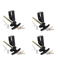 5½" Shed Door Lock T-Handle 5.5" Keyed Alike Shed Door Handle with Lock Shed Door Latch 5-1/2" T-Handle with 16 kyes 4kits - size: 5½" T-Handle Lock 4kits