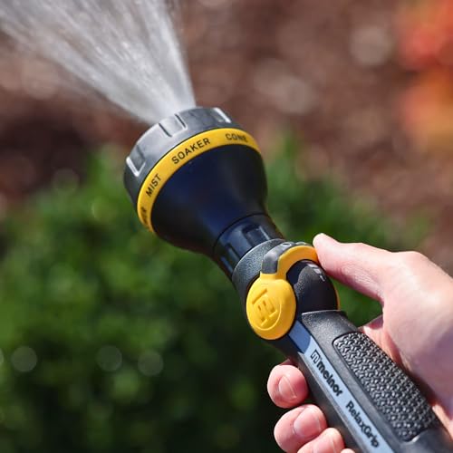 Melnor 65190AMZ RelaxGrip Flashlight 8 Pattern Nozzle w/Adpt - size: 8-Pattern, style: Flashlight