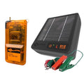 Gallagher S12 Solar Fence Charger + Digital Volt Meter | 0.12 Joule Electric Fencer for 0.6 Miles | Built-in Earthing & Voltage Tester for Quick Fence Setup and Easy Fault Detection