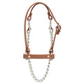 Weaver Leather Livestock Brahma Webb Total Control Goat Halter, Brown