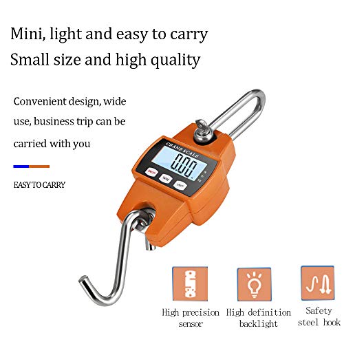 Hanging Weight Scale Industrial Heavy Duty for Farm, Hunting, Bow Draw Weight, Big Fish & Hoyer Lift with Accurate Sensor Digital, Professional (660 LBS) 2
