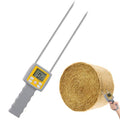 Hay Moisture Tester – Portable Dual Probe Hay Moisture Meter with Temperature & Humidity Compensation – For Hay Bale, Forage Grass, Alfalfa, Pennisetum Hydridum & Leymus Chinensis Moisture Tester