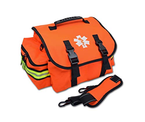 Lightning X Small EMT First Responder Bag w/Dividers - Florescent Orange - color: Orange