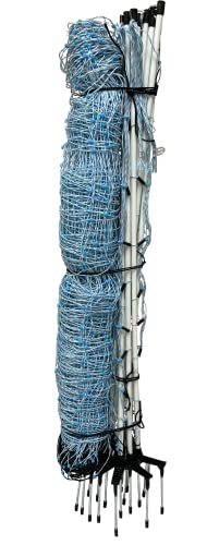 All-Purpose Electric Netting (42" x 82') for Sheep, Goats, Gardens, Dogs, Beehives and More, in Backyards, on Homesteads, or on Farms and Ranches - size: 42" x 82'