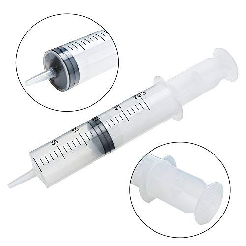 3 Pack 250ml Syringes, Extra Large Plastic Syringe for Glue Dispensing, Scientific Labs, Watering, Refilling, Multiple Uses - style: 250ml