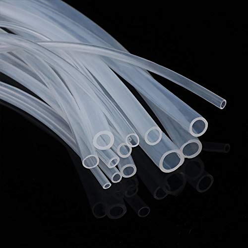 Silicone Hoses, 1/4" ID x 3/8" OD, 32.8 Feet, Food Grade, High Temp for Home Brewing Winemaking - size: 1/4"ID x 3/8"OD, style: 32.8 Feet Length