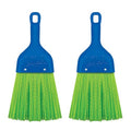 LOLA Heavy Duty Whisk Broom, Hand Brush, 2 Pack Durable Bristles, Whisks Away Dirt & Debris, Compact, Hang Hole for Easy Storage, Indoor/Outdoor - size: 2 Pack, style: 2026 Model