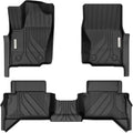 YITAMOTOR Floor Mats for Toyota Tacoma 2024 2025 2026 Double Cab Automatic | (Not fit Hybrid)TRD/SR/SR5/Limited All Weather Toyota Tacoma Floor Liners TPE Rubber Mats TRD Accessories Tapetes Duros Sport