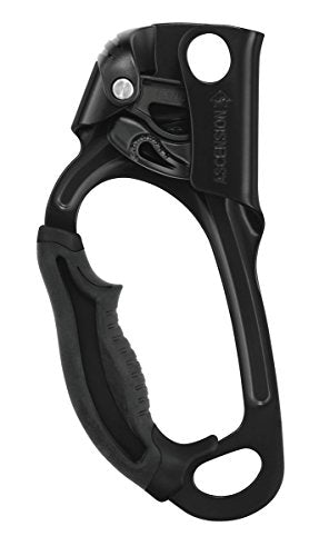 PETZL Ascension Ergonomic Handled Ascender for Rope Ascents - style: Left-handed