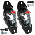 Tailgate Latch Lock w/Bolts 23158822 38677 Compatible with 2007-2018 Chevrolet Chevy Silverado/GMC Sierra 1500 2500 HD 3500 HD for Rear Tail Gate Panel Side Left & Right - size: 2007-2014