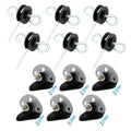 Electric Fence Screw-in Gate Handle Anchor and 3 Point Gate Connector Gate Handle Anchor (12)
