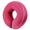 Inflatable Reflective Dog Cone Collar Alternative After Surgery,Doggie Recovery Dount Neck Ecollar,Adjustable Soft Dog Cone Collar for Small Medium Large Dogs (Pink, XL) - color: Pink, size: X-Large（15.5"-18.5"）