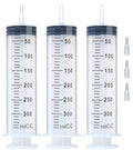 3pcs 350ml Syringes, Extra Large Plastic Syringes for Glue Dispensing, Scientific Labs, Watering, Refilling, Multiple Uses - style: 350ml