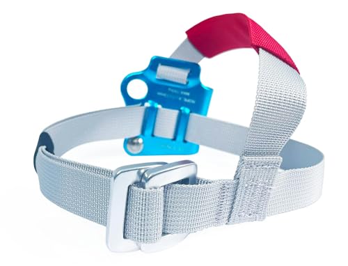 Foot Ascender Riser - Rope Climbing Equipment for SRT Climbing & Tree Arborist Climbing Device - color: Right Foot Blue