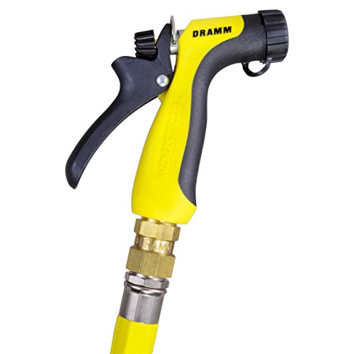 Dramm 12743 Industrial Hot Water Pistol, Brass, No Size, Yellow - color: Yellow, size: No Size (Single), style: Hot Water Pistol