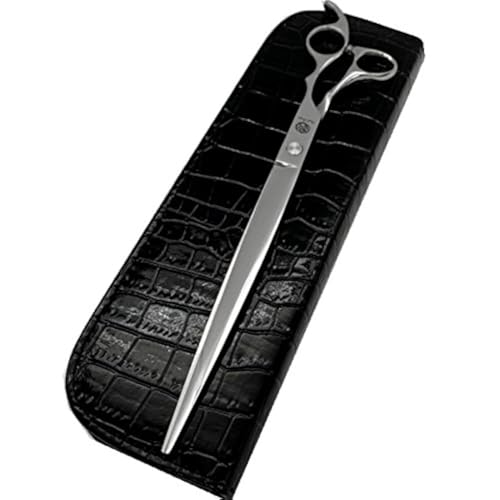 Purple Dragon 5"/5.5"/6"/6.5"/7"/7.5"/8"/9"/10" Sharp Edge Hair Cutting | Stainless Steel, Pet/Dog Grooming Scissors Includes Bag, for Barber or Pet Groomer - size: 10 inch
