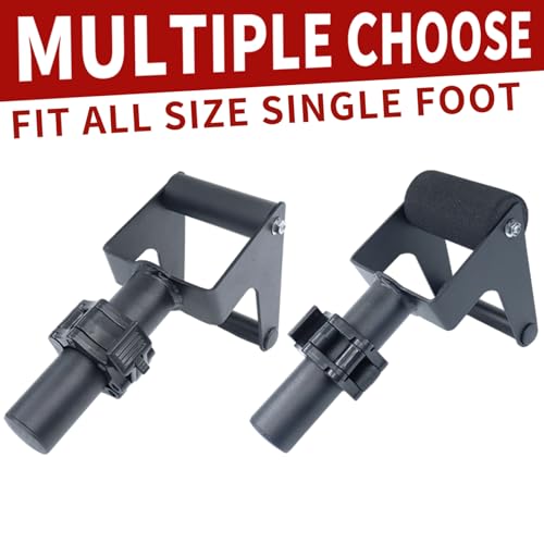 MARLANG Solo Tib Bar Tibialis Trainer Tibialis Bar Knees Over Toes Equipment Tibialis Raise Tibia Dorsi Calf Workout Machine Calves Workout Equipment Fit 2 Inch Weight Plates - size: NBR Thick Sponge-Diameter 50MM