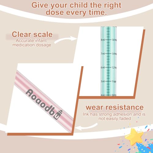 Baby Medicine Dispenser 10ML Syringe For Children,Oral Syringes, Liquid Plastic Syringe Without Needle,Leak proof Dosing Tools,5 Uniquely Colour Syringes - 5 Pack - size: 10ML-5 Pack