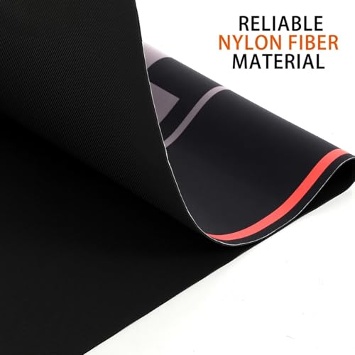 Drydiet Motorcycle Mat Garage Floor Rug Washable Parking Mats for Garage Floors Non Slip Oil Absorbent Pad Rubber Backing Layer Protects Floor(Track Style,98 x 40 Inch) - size: 98 X 40 Inch, style: Track Style
