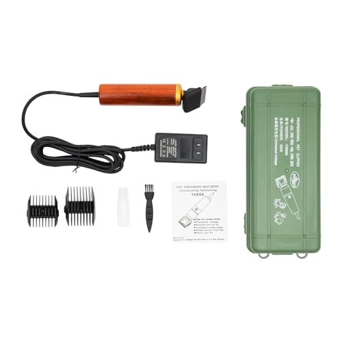 Professional Electric Sheep Shears,55W Dog Grooming Clippers Sheep Shears Pet Clipper,Pet Hair Removal Tool Animal Hair Clippers Dog Grooming Kit, Low Noise for Pets,Sheep,Goats, Alpacas