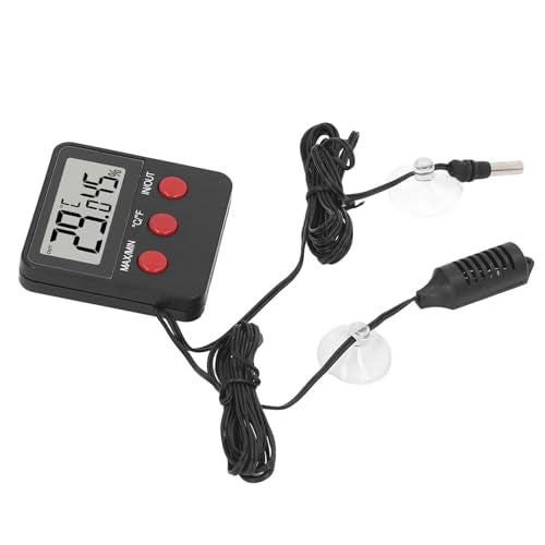 Mini Temperature and Humidity Meter Meter Gauge for Mini Thermohygrometer with Probe Probes Hygrometer Hygrometer Monitor Incubator Hygrometer Household Measuring Meter Rectal