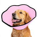 MIDOG Dog Cone Collar After Surgery, Soft Dog Cone Alternative to Stop Licking,Adjustable Elizabethan Recovery Cones for Small to Large Sized Dogs - color: Pink, size: XL