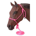 Tough1 Poly Rope Halter with Lead - color: Pink