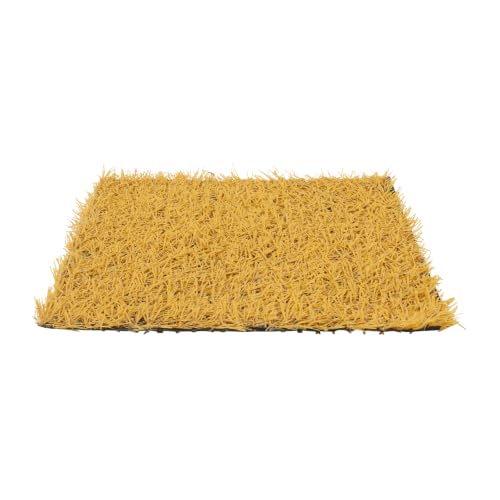 Chicken Nesting Pads, 24Pcs Soft Coop Nest Box Mats 11.8"x11.8" | PP & PE, Slip-Resistant Bottom, 1.18" Thickness, Artificial Grass Nesting Pads, Chicken Coop Pads, for Duck Rabbit Guinea Pig