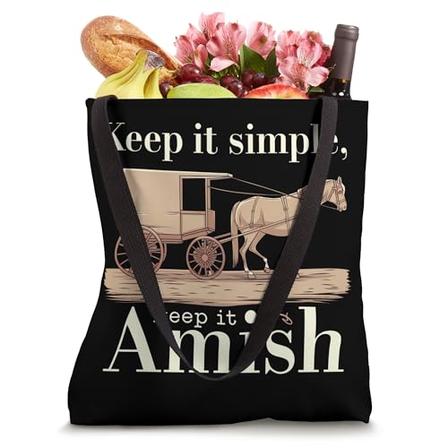 Amish Buggy – Classic Countryside Design Tote Bag
