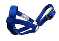 Livestock Goat Halter. Small, Medium, Large – Safe & Adjustable for Milking, Training, and Travel. (R. Blue, Medium (30"–33")) - color: R. Blue, size: Medium (30"–33")