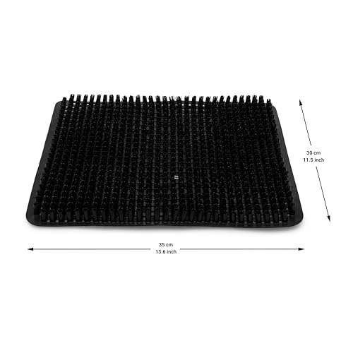 Chicken Nesting Pads 6 Pack - Washable Coop Accessories with 2 Bonus Egg Trays - Easy Clean Nesting Box Liner Pads for Farm and Backyard Laying Hens 13.6 x 11.5 Inches. Reusable Poultry Supplies