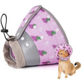 Avont Cat Cone Collar – Soft Lightweight Recovery E-Collar for Cats - Grape M - color: Grape, size: M(Neck: 8"-9")
