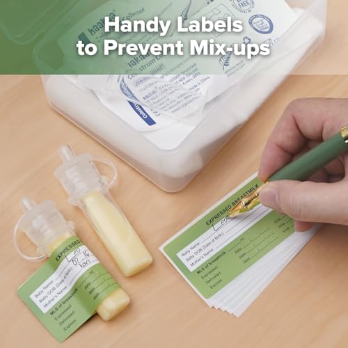 haakaa Silicone Colostrum Collector 6ml/6pcs Pack | World-first design, 3-in-1 Collector, Safe food-grade silicone-BPA Free, Ready-to-use pack,Replace disposable syringes - size: 6 Count (Pack of 1)-6ml