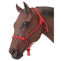 Tough 1 Horse Poly Rope Tied Halter - color: Red