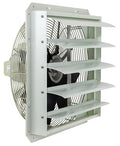 iLiving 18-Inch Corrosion Resistance Shutter Exhaust Fan, Single Speed - size: 18 Inches