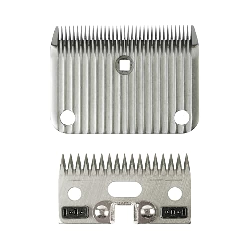 FURZONE A2 Large Animal Clipper Blade (FINE) - 2 in 1 Set (35&17 Teeth), Horse Grooming Replacement Blade, Professional Stress-Free Grooming, 1/16-Inch/1.5mm Cut Length - size: Fine 1.5mm