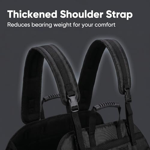 2 in 1 Dog Lift Harness Backpack Carrier, Full Body Support Sling for Senior Injured Disabled Dogs, Adjustable Pet Mobility Aid for Post Surgery Recovery Travel Hiking Car Rides, XXXL