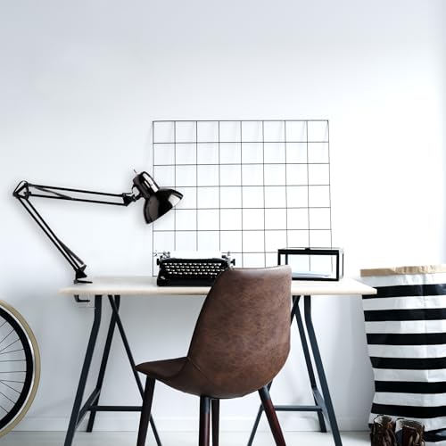 Globe Electric 12641 Architect 32" Swing-Arm Clamp-On Lamp, Black Architect, Finish, LED Bulb Included - color: Black, Architect, size: 32 inches