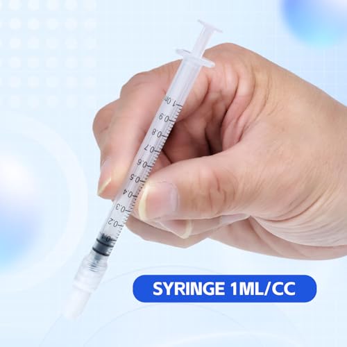 1ml Syringes Without Needles, 1cc Luer Lock Syringe - Disposable Individually Wrapped(30 Pack) - size: 1ml